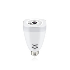 Tuya smart WiFi fisheye 360 ° Panoramic 3.0MP Wi-Fi Bulb Camera - PST-F30A-3MP